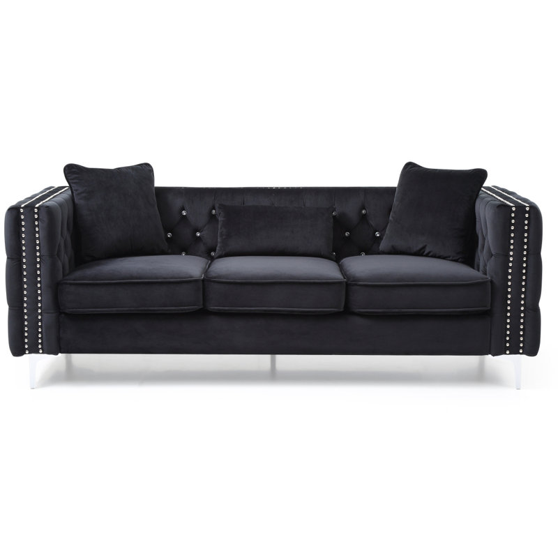 Paige G828A-S Sofa , BLACK