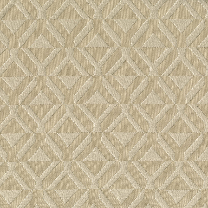 Tissu jacquard Abbeyshea Idéal par The Yard, Crème