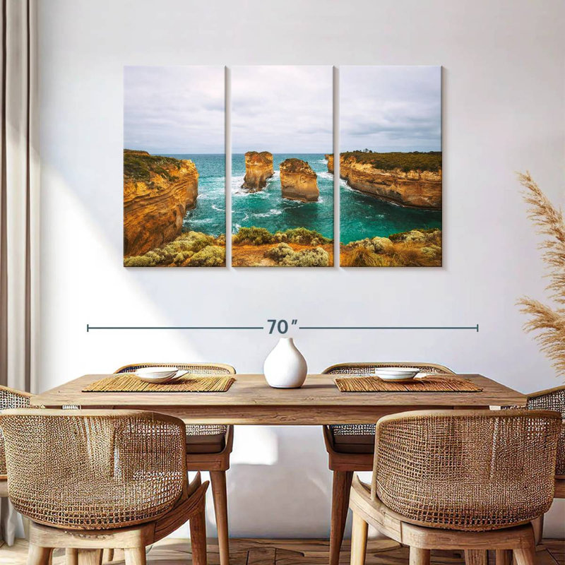 Gillard Loch Ard Gorge Cliffs, 36" H x 57" W