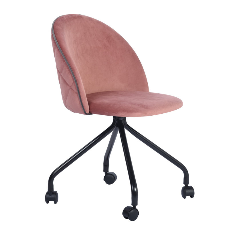 Ackley Office Chair, Pink