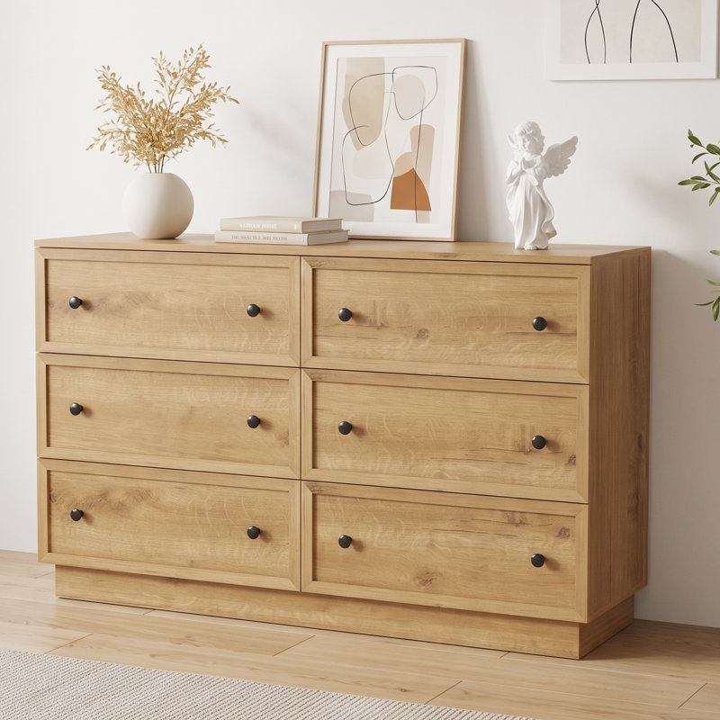Commode 6 tiroirs l 47,24 po
