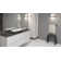 DAX Solid Surface Shower Stool