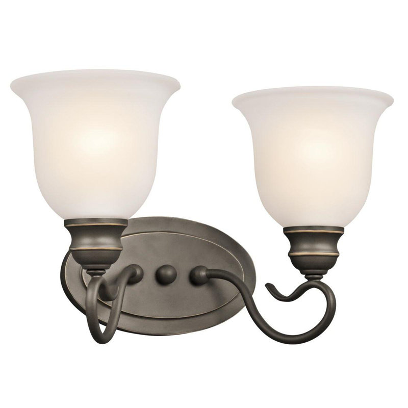 Éclairage pour meuble-lavabo 2 lumières Kazuhisa