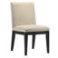 Chaise d'appoint rembourrée (ensemble de 2)