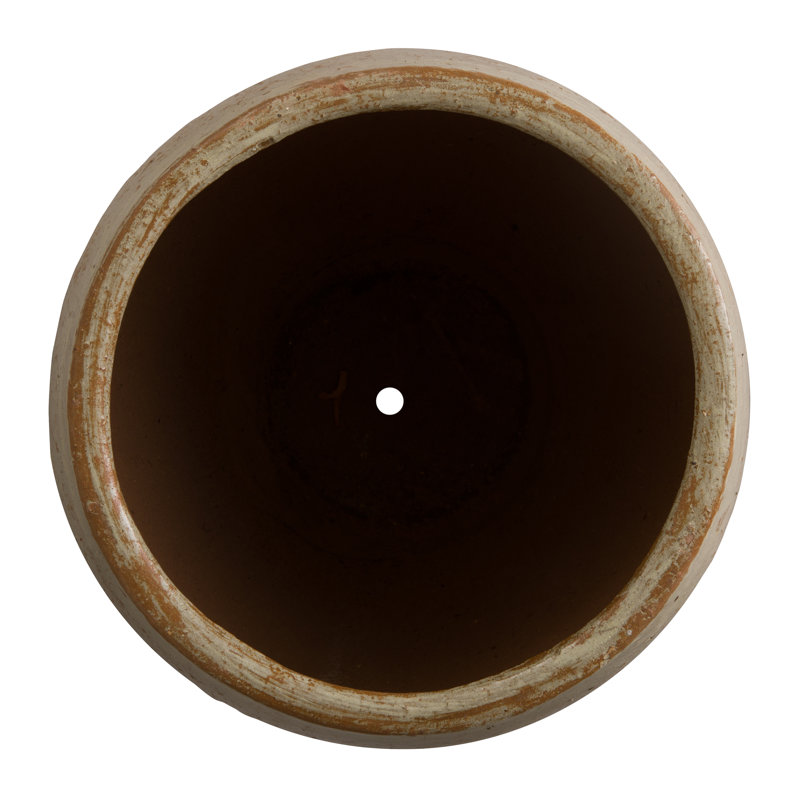 Ayton Handmade Ceramic Pot Planter, 24" H x 18" W x 18" D