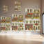 Holiday Stores, ensemble de 4 impressions sur toile-61444092-61444088-61444089