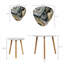 Ensemble de 2 tables basses gigognes Triangle Nesting