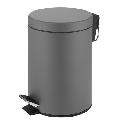 Crenshaw Metal Step On Kitchen Trash Can