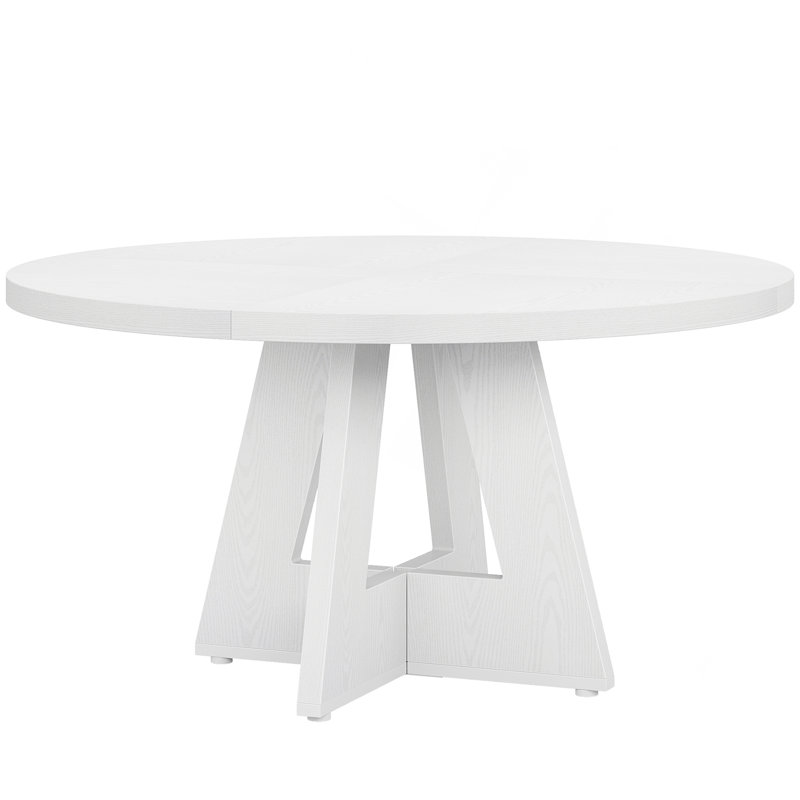 Table de salle à manger 47 po, Blanc