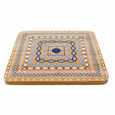 Bamboo Square 4 Piece Trivet Set