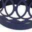 Support extérieur en métal - Fer, bleu marine, 35,2 cm (l) x 30,5 cm (h), Table moderne, 30,5 cm (l) x 40,6 cm (h)
