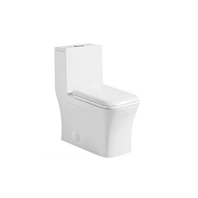 Probathco 1.28 Gallons GPF Elongated Comfort Height Floor Mounting Kit (Seat Included)