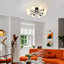 Plafonnier semi-encastré 8 lumières Spoutnik-336382179