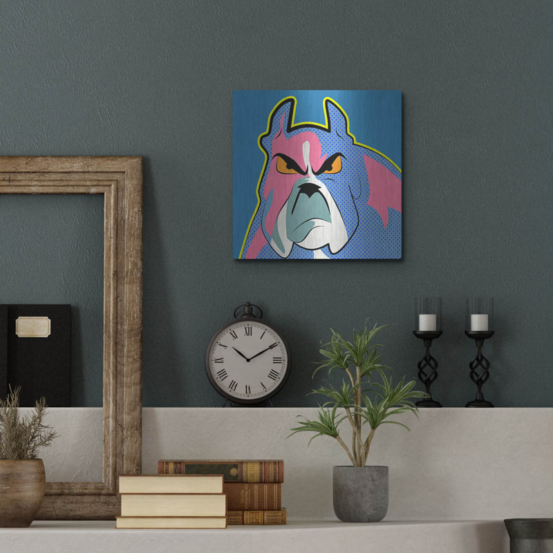 «Bull Dog Pop» par Mark Ashkenazi, H 12 po x l 12 po