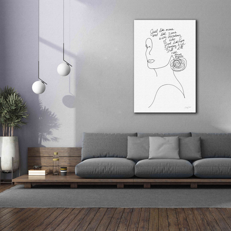 «Emmeric Still I Will Rise On Canvas» par Courtney Prahl, reproduction, H 60 po x l 40 po x P 1,5 po