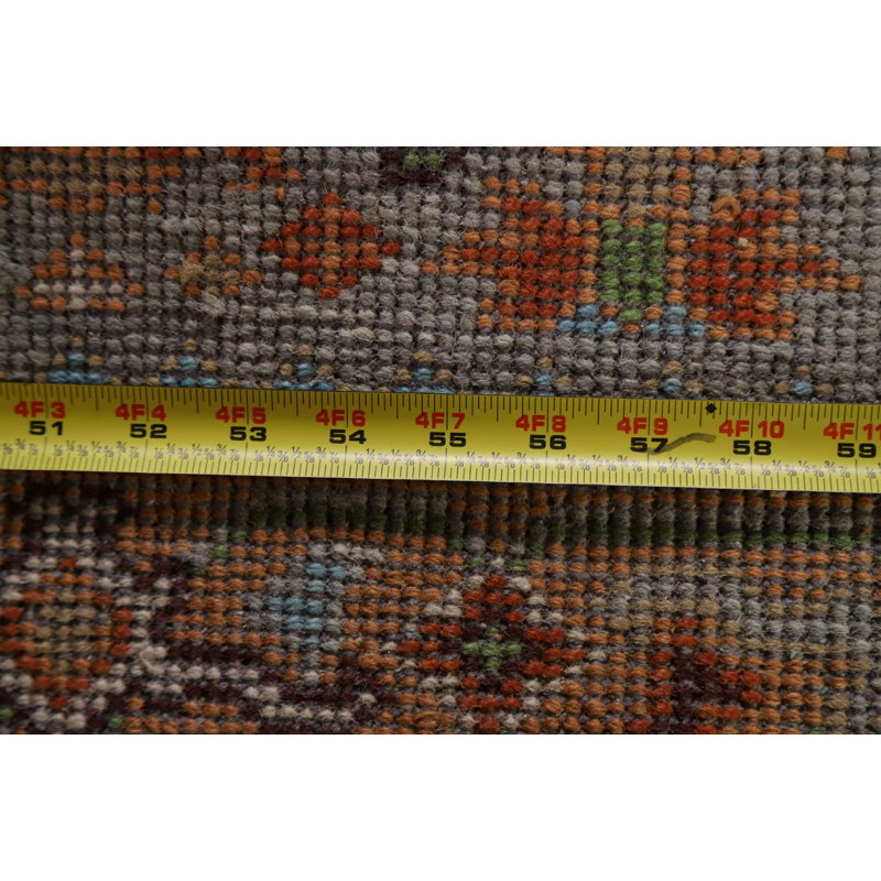 Tapis de couloir géométrique Heriz Serapi 3X8