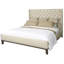 Michael Weiss King Tufted Upholstered Low Profile Panel Bed-502401694-502790385-502790154