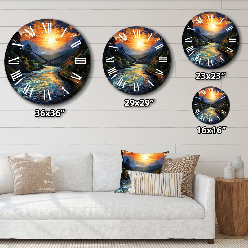 Horloge murale Charlean, Petit