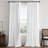 Full Blackout Curtains,Thermal Insulated Drapes,Double Layer Linen Blended Room Darkening Back Tab Pinch Pleat Drapes-115423548-120617281