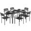 6 - Person Patio Dining Set with Rectangular Table