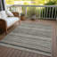 Tapis taupe Claudian ACN1625 intérieur / extérieur lavable à la machine-104236550