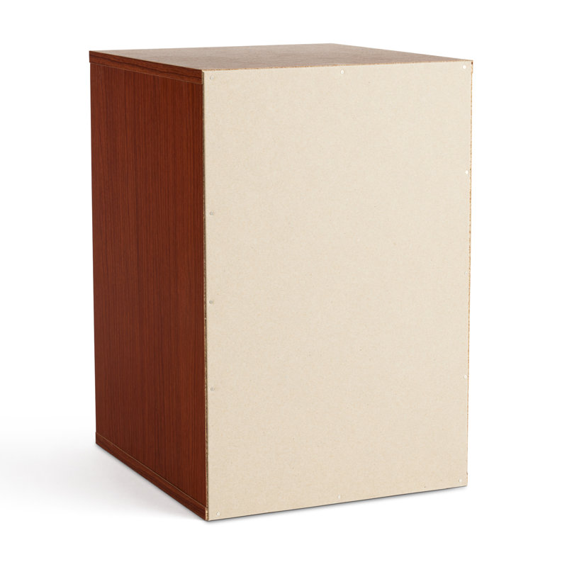 Rangement de bureau avec 11 compartiments Literature, Cerisier