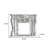 59.06"Gray White Natural Marble Decorative Fireplace Mantel-118625818-118625816