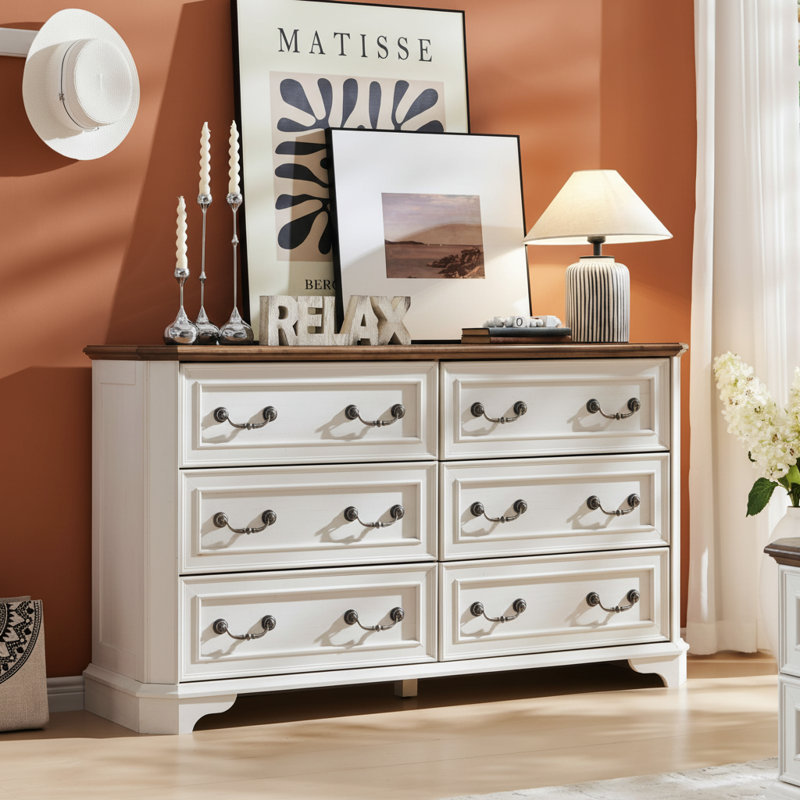 Commode 6 tiroirs Farmhouse