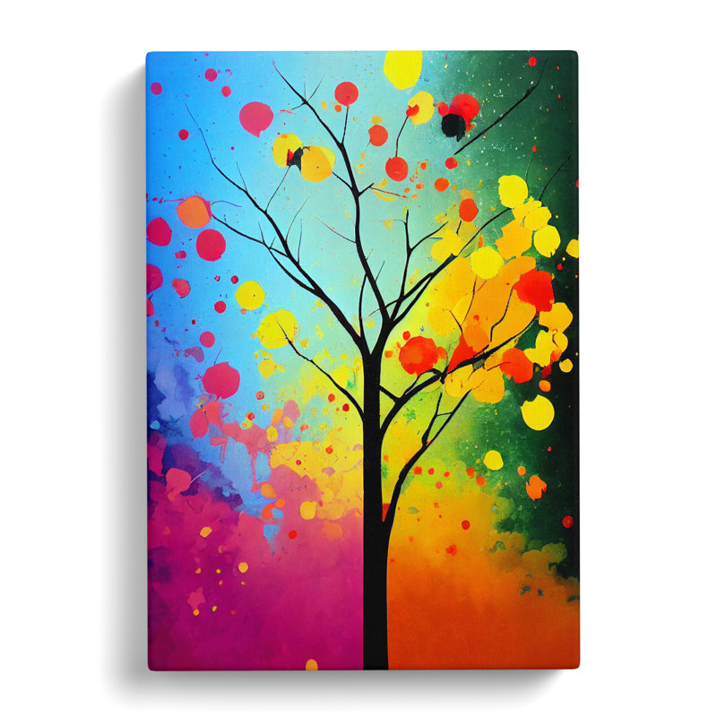 Apple Tree Colours Vol.3 - Wrapped Canvas Print, 50cm H x 35cm W x 3cm D
