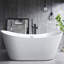 Ophelia 71" x 32'' Freestanding Soaking Acrylic Bathtub-1718900212-1779135365