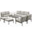 Mariene 7 - Person Patio Conversation Set with Cushions-101251149-101251150