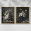 Impression florale rétro - ensemble de 2-1932200385-1932200397
