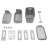 Plastic Rolling Laundry Basket with Handles-1647526360