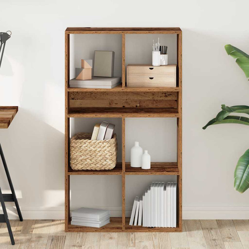 Armoire à livres vidaXL, Bois ancien, H 44,1 po x l 26 po x P 12,2 po
