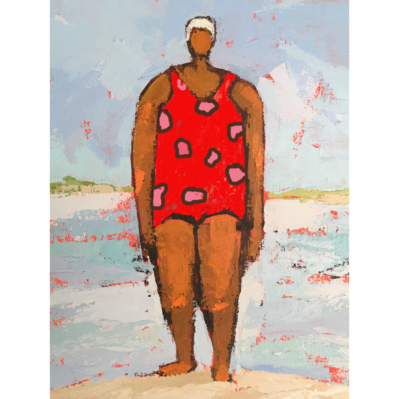 Bathing Beauty Print by Phyllis Adams