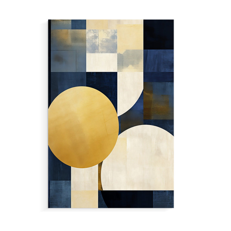 ABSTRACT Series DLX - Impression sur toile seulement - NON-CADRE, H 18 po x l 12 po