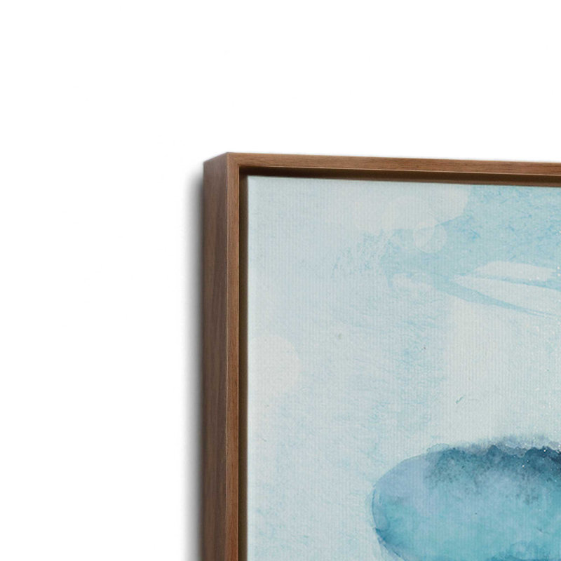 «Through the Pacific» par Kamdon Kreations, reproduction d'art, 8 W x 12 H, Brown, Framed Canvas