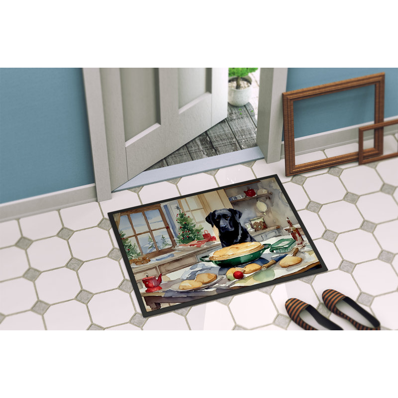 Junya Non-Slip Christmas Doormat, 24" W x 36" L