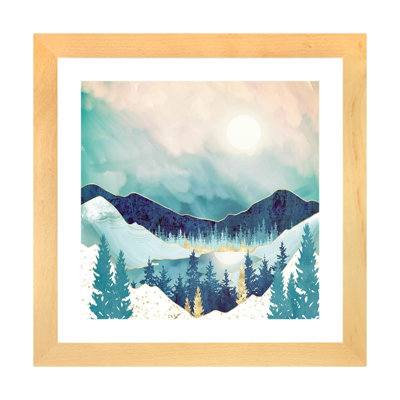 Sky Reflection - impression d'art graphique