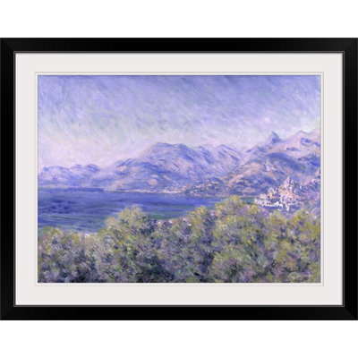 Claude " View Of Ventimiglia, 1884 " by Claude Monet