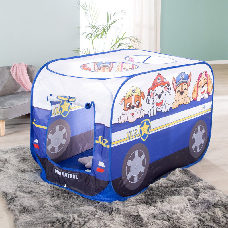 Paw Patrol Roba 75cm W x 120cm D Indoor / Outdoor Polyester Pop-Up Play Tent