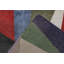 Mid Century Modern Hand Knotted Wool Geometric Area Rug-895441168