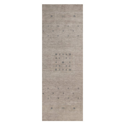 Simi Hand-Woven Geometric Cotton Wool Rug