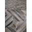 Natural Hide Hand Woven Cowhide Geometric Area Rug-25306931