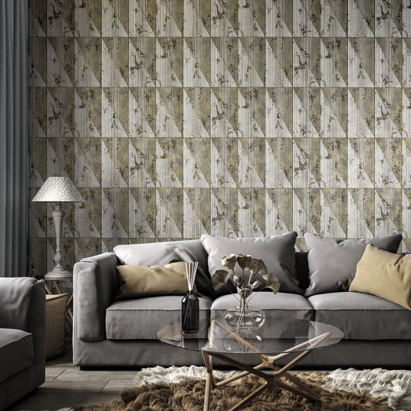 Papier peint Danaiya, Anthracite