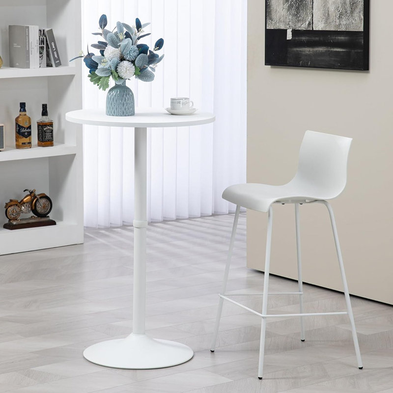 Table basse 24 "avec base en métal