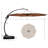 Harry-Charles 138" W 12' Octagonal Sunbrella Cantilever Umbrella with Base-119799509