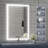 Adorna Frameless LED Lighted Bathroom / Vanity Mirror with Brightness Adjustable, Memory Function, Anti-fog-1019356080
