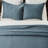 Modern Windowpane Cotton Sateen Quilt Set,Pre-Washed 100% Cotton Coverlet Bedspread, 3-Piece Soft Lightweight Bedding Set With 2 Shams For All Seasons-124542138-124542141