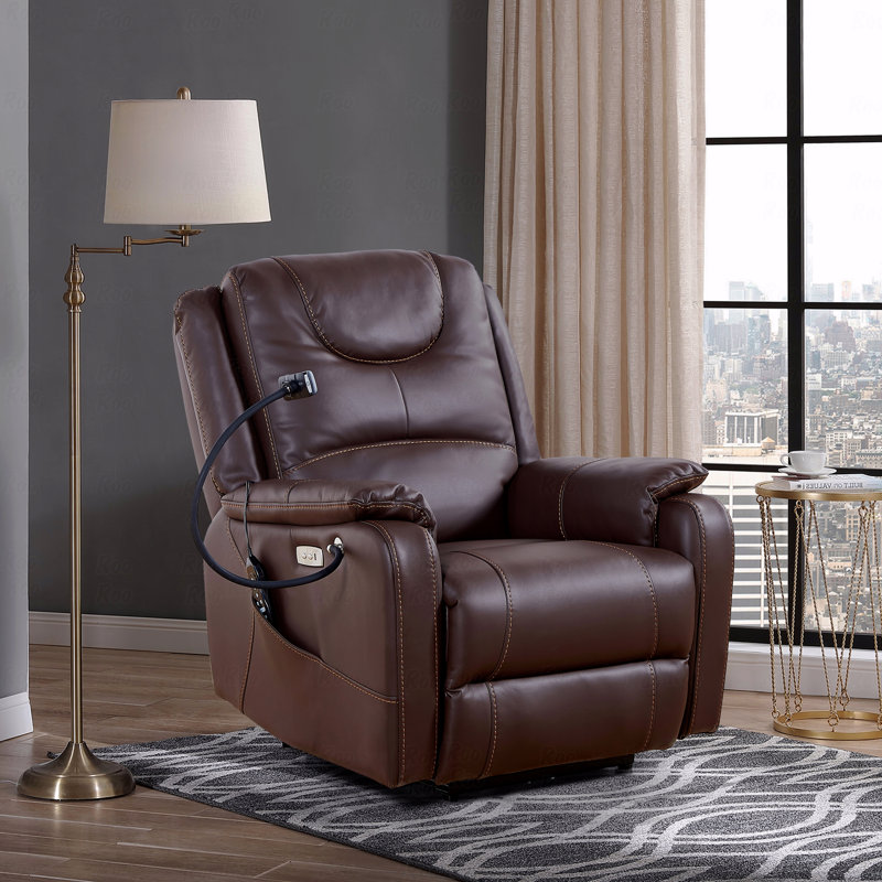 Fauteuil inclinable Zero Gravity Power, Brun